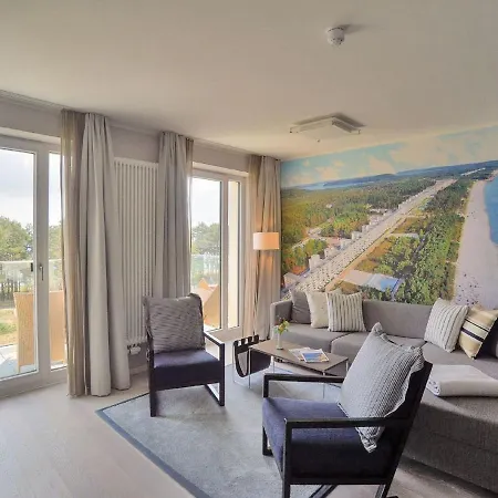 Duenenresidenz Prora - Skysuite Mit Meerblick, 1 Schlafzimmer Und Dachterrasse Np-508 Binz Exterior photo