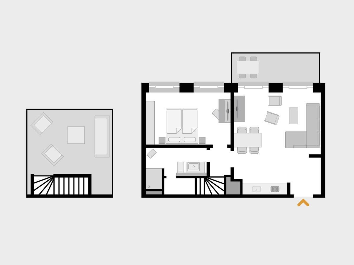Dünenresidenz Prora - Skysuite Mit Meerblick, 1 Schlafzimmer Und Dachterrasse Np508 *