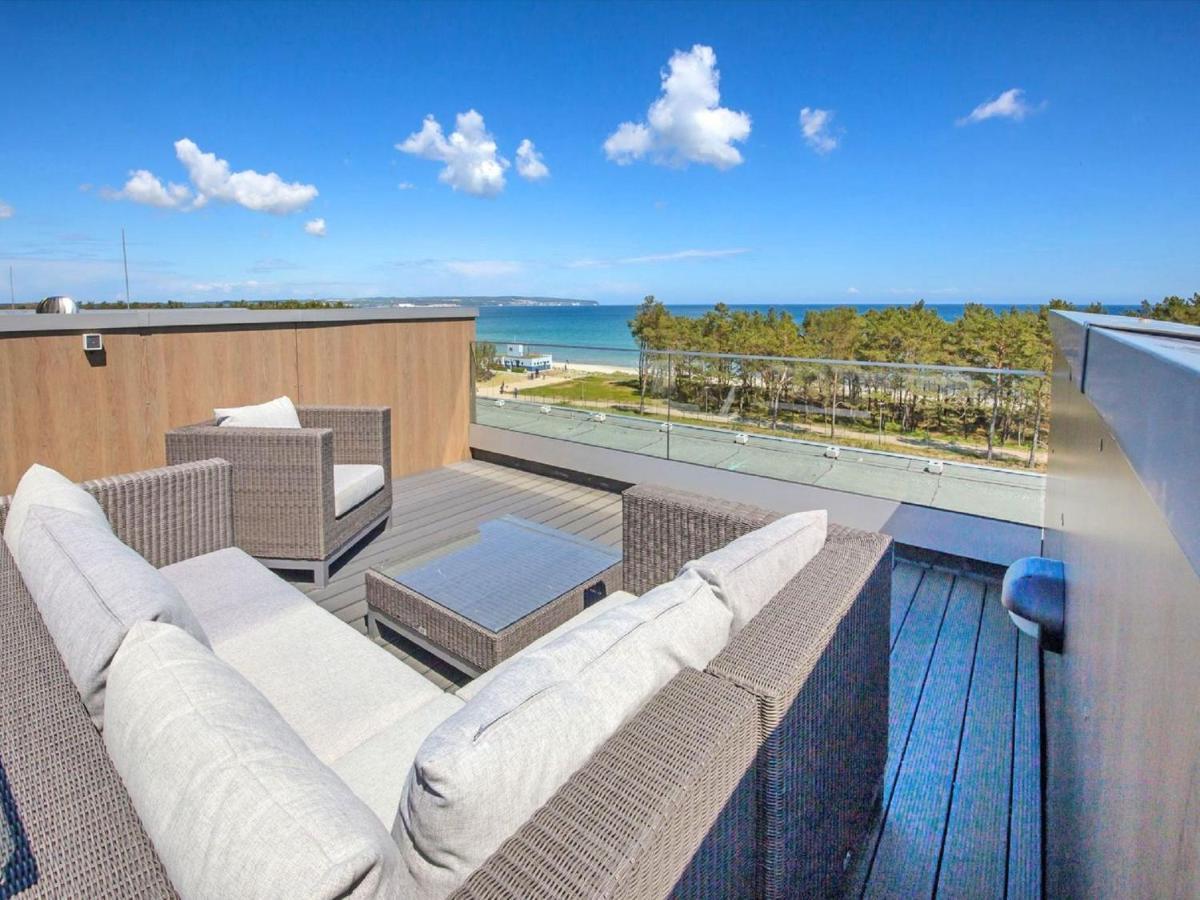 Duenenresidenz Prora - Skysuite Mit Meerblick, 1 Schlafzimmer Und Dachterrasse Np-508
